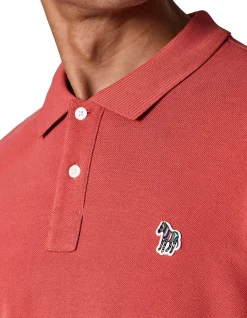 REG FIT SHORTSLEEVE POLO SHIRT ZEBRA