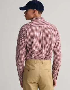 Regular Fit Classic Gingham Poplin Shirt