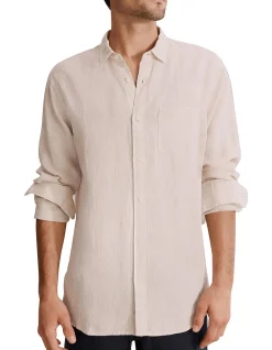 Regular Fit Linen Shirt