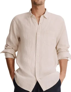 Regular Fit Linen Shirt