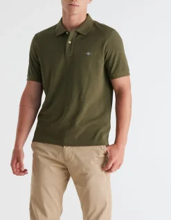 Regular Fit Shield Piqué Polo Shirt