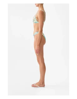REGULAR BIKINI BOTTOM WITH RUCHED KNOT SIDES