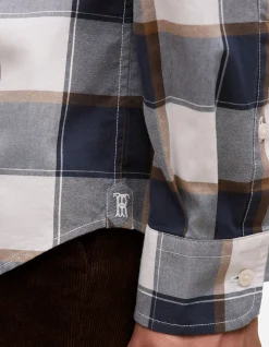 Regular Fit Brushed Check Shirt