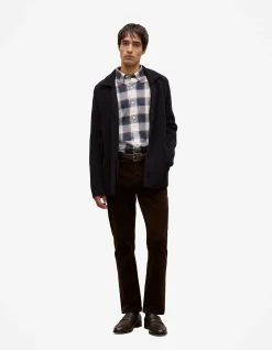 Regular Fit Brushed Check Shirt