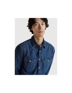 Regular Fit Denim Shirt
