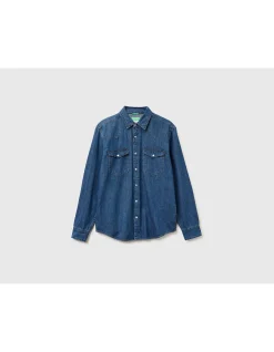 Regular Fit Denim Shirt
