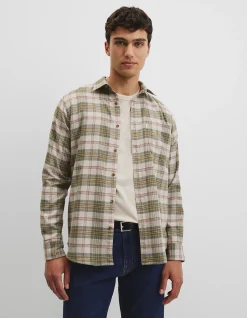 Regular Fit Flannel Check Shirt