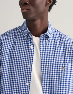 Regular Fit Gingham Poplin Shirt