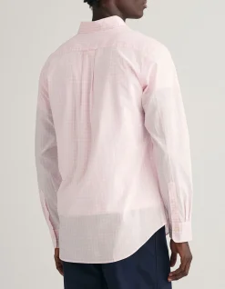 Regular Fit Gingham Poplin Shirt