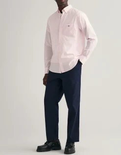 Regular Fit Gingham Poplin Shirt