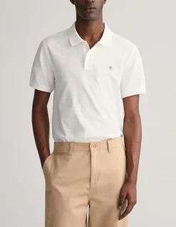 REGULAR FIT SHIELD POLO SHIRT