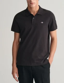 REGULAR FIT SHIELD POLO SHIRT