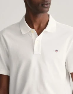 REGULAR FIT SHIELD POLO SHIRT