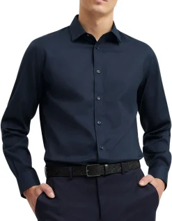 Regular Fit Textured Travel Shirt