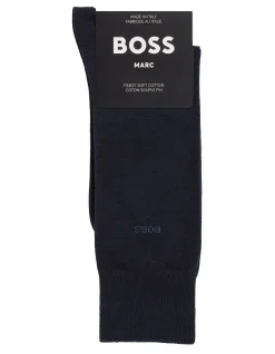 Regular-length socks in stretch cotton