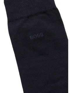 Regular-length socks in stretch cotton