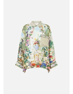RELAXED COLLARED SHIRT WITH POCKET
