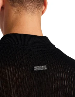 RELAXED TEXTURED KNIT SHIRT