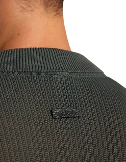 RELAXED TEXTURED KNIT SHIRT