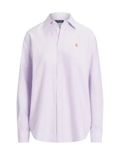 RELAXED FIT COTTON OXFORD SHIRT