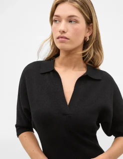RELAXED POLO DRESS