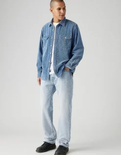 555 Relaxed Straight Non Stretch Denim Jeans