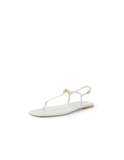 Remee Metal Hardware Leather Sandals