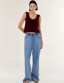 RENNIE FLUFFY KNIT TANK