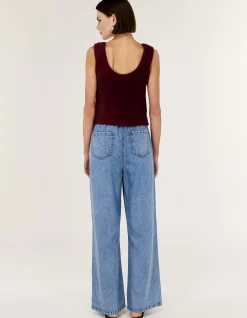 RENNIE FLUFFY KNIT TANK