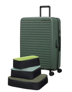 Restackd Expandable Suitcase 75cm Sage
