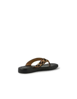 RESTOR DF LEOPARD BLACK SOLE PONY