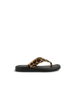 RESTOR DF LEOPARD BLACK SOLE PONY