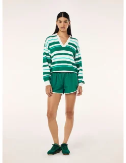 Retreat Stripe Collar Knit