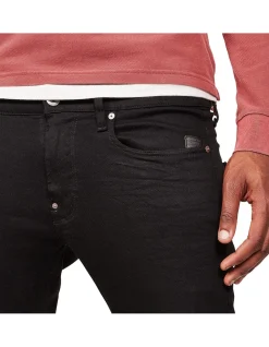 Revend Skinny Stretch Black Jeans