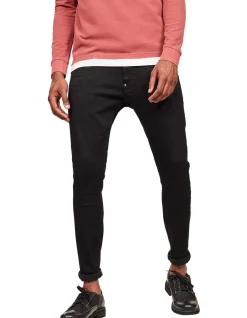 Revend Skinny Stretch Black Jeans