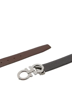 Reversible and Adjustable Gancini Belt