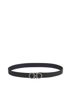 Reversible and Adjustable Gancini Belt