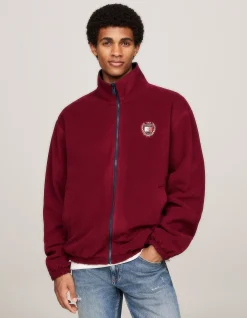 Reversible Polar Fleece Relaxed Jacket Navy