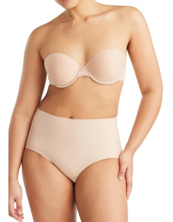 REVIVE SMOOTH WAISTED BRIEF WARM TAUPE