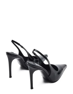 REYES SLINGBACK HEEL BLACK BOX