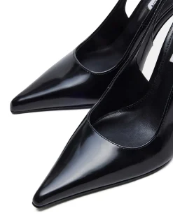 REYES SLINGBACK HEEL BLACK BOX