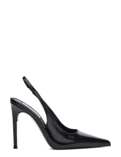 REYES SLINGBACK HEEL BLACK BOX