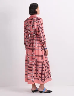 RHODES LONG SLEEVE SHIRT DRESS