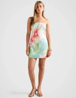 RIA STRAPLESS SEQUIN MINI DRESS