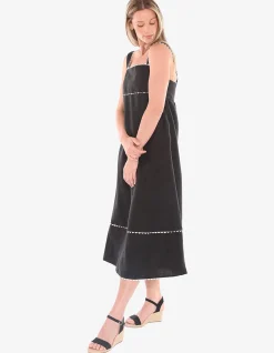 Ric Rac Linen Blend Maxi Dress