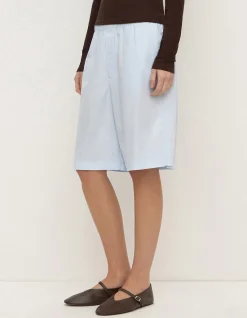 Riley Poplin Short Powder Blue
