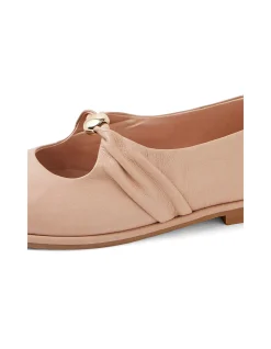 Rimma Gold Hardware Leather Mary Janes
