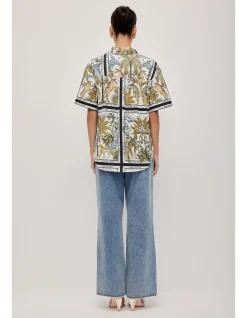 Rio Jungle Print Relaxed Short Sleeve Shirt