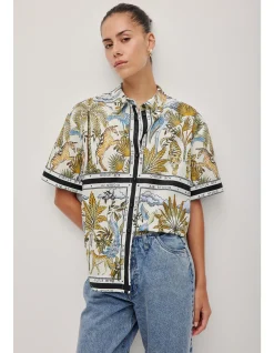 Rio Jungle Print Relaxed Short Sleeve Shirt