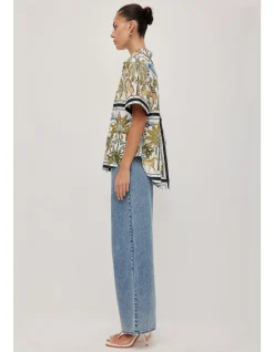 Rio Jungle Print Relaxed Short Sleeve Shirt